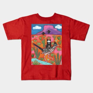 The Roadrunner and Cat Friend Kids T-Shirt